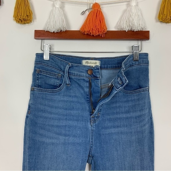 Madewell Roadtripper Crop Jeans Iberia Wash Size 26 Tall - Picture 7 of 13